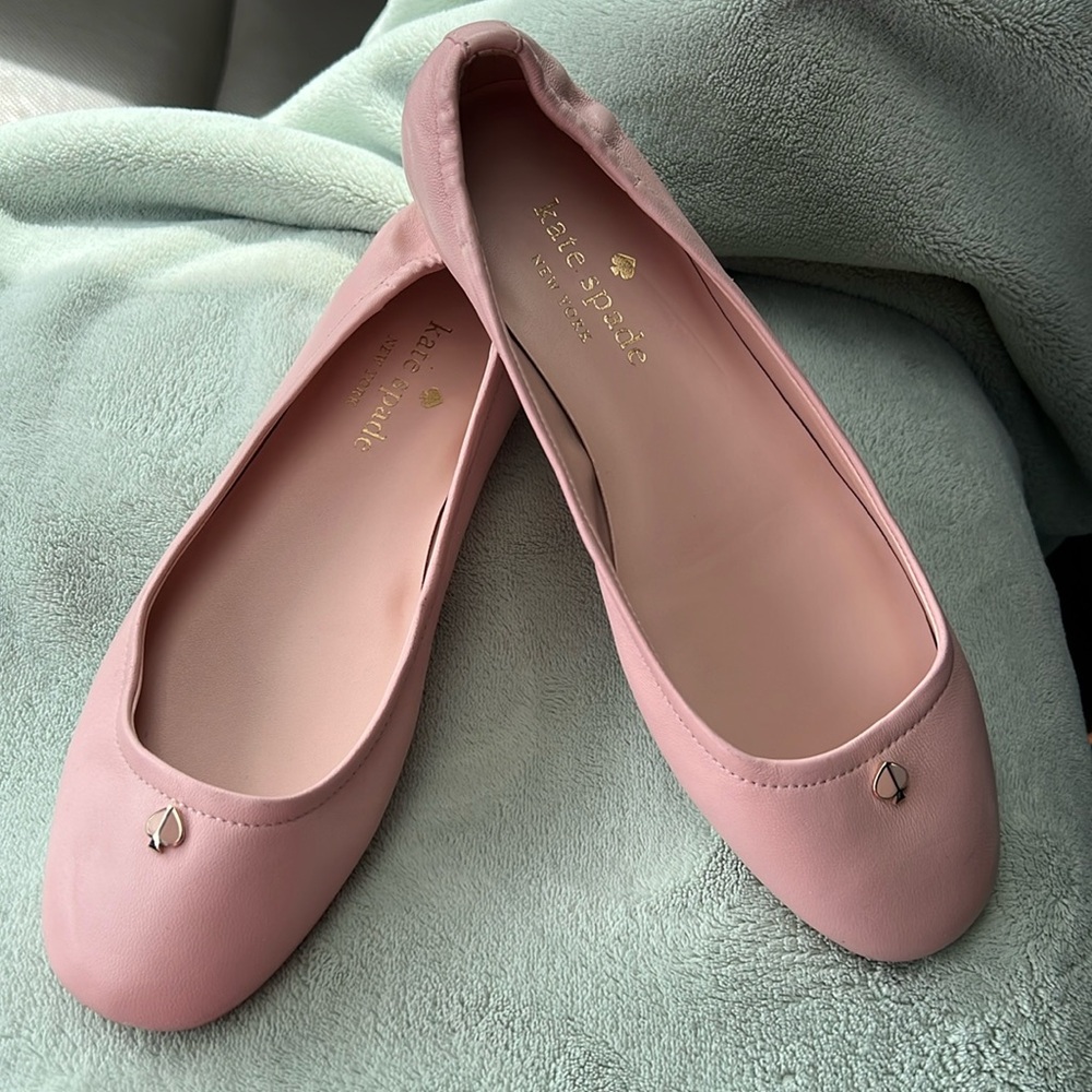 Kate Spade Pink Flats